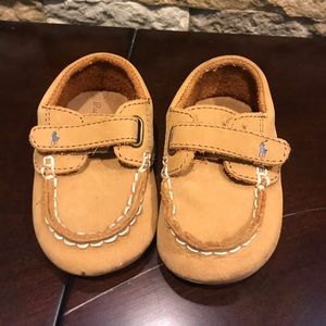 Ralph Lauren suede loafers baby